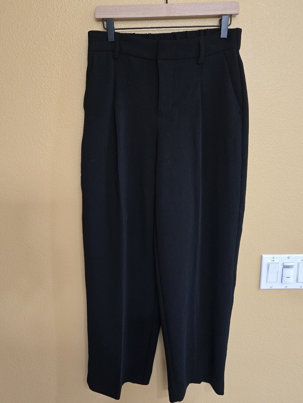 High Waisted Black Dress Pants